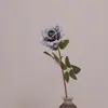 Flor Artificial Única de Rosa Hibisco Estilo Europeo Lujo Ligero Flor de Seda Decoración de Restaurante Arte Floral Hotel Flor Suave Flor de Boda