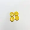 Pintura Acrílica para Agujero Pasante Pastillas Pequeñas Espaciadores Cuentas Accesorios para Manualidades Cadena para Teléfono Móvil Llavero Materiales para Joyería Hecha a Mano DIY
