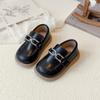 Zapatos de Cuero para Niños, Estilos de Primavera y Otoño, Modernos y Versátiles, Zapatos JK para Niñas, Zapatos de Cuero Estilo Británico Negros, Zapatos para Actuaciones Estudiantiles, Zapatos de Vestir