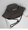Sombrero de Pescador de Ala Ancha con Cordón Fino Estilo Japonés para Mujer, Transpirable para Montañismo al Aire Libre, Protección Solar, Senderismo, Herramientas, Vintage, Tipo Cubo para Hombre