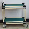 Carro de Volteo de Material Antiestático Barrera Ajustable Carrito Pequeño Tubería Lean Carro de Herramientas para Línea de Sala Limpia Estantería