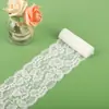 Borda de Renda de 8cm, Borda de Renda Elástica Ondulada, Acessórios de Renda para Vestidos de Casamento, Em Estoque