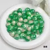 Contas que Mudam de Cor Jade Dingyi Lua Fria Contas de Resina Galvanizada Furo Passante Contas Soltas Pulseira DIY Feita à Mão Acessórios de Joias
