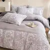 Juego de Ropa de Cama de Lujo de Cuatro Piezas con Forro Polar de Invierno, Nuevo Juego de Sábana y Funda de Edredón Gruesa y Cálida de Terciopelo de Leche 2025