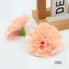 Simulación 8cm clavel escena de boda diseño arco arreglo floral bolsa de materiales caja de flores con flores horquilla Xunpu producción de flores