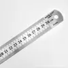 Regla de acero estándar europeo regla recta de hierro de acero inoxidable 15cm20cm30cm50cm regla de herramienta de medición de metal
