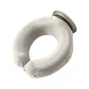 Bolsa de agua caliente para colgar en el cuello, bolsa de agua tibia recargable, bolsa de compresa caliente para el cuello, protector de cuello engrosado, almohada portátil para el cuello