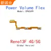 Para Reno13F/Reno4/Reno2F/Reno8 Cable Flexible de Encendido/Volumen