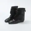 Botas Largas de Estilo Coreano con Hebilla Cuadrada para Mujer 2026 Otoño/Invierno Nueva Moda Tacón Bajo Botas de Jinete de Moda Botas de Moda Adelgazantes