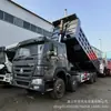 Exportado a África Camión Volquete Howo de Segunda Mano de 12 Ruedas 8*4 Cabina Izquierda/Derecha Camión con Compartimento para Lodo