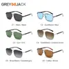 Nuevas Gafas de Sol Polarizadas, Gafas de Sol para Hombre, Gafas de Conducir, Gafas de Sol de Acero Inoxidable de Alta Gama, Protección Solar
