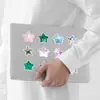 50 pegatinas de graffiti de estrellas 3D pegatinas de estrellas creativas para taza teléfono móvil pegatinas decorativas impermeables al por mayor