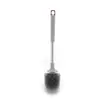 Cepillo para inodoro de mango largo montado en la pared cepillo para inodoro de baño cepillo de limpieza de acero inoxidable para baño cepillo para inodoro sin perforaciones