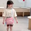 Bolso Coreano Moderno y Elegante para Niños, Bolso de Pecho de Moda Color-Blocking para Niños Pequeños, Genial Bolso Cruzado para Niños Pequeños que Salen