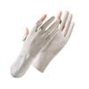Guantes de Protección Solar para Mujer para Verano, Resistentes a los Rayos UV, Largo Medio, Reflectantes, Adecuados para Conducir y Ciclismo, Sin Dedos, Compatibles con Pantallas Táctiles, Protección Solar de Verano para Mujer