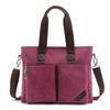 Venta al por mayor de fábrica nuevo maletín de lona para laptop para hombre simple de negocios casual para hombre bolso bandolera de hombro