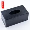Servilletero de madera creativo, caja de cartón de fibra, caja de papel, caja de pañuelos, artículos para el hogar, artículos de hotel
