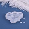 Molde de silicona de alto espejo para hacer nube estéreo con goteo de gel de cristal diy, expandible, para aromaterapia, yeso, fondant, pastel, horneado