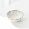 Juego de Platos para Condimentos Estilo Japonés Cambiado al Horno para Uso Doméstico Cerámica Plato Pequeño Plato para Salsa de Soja Vinagre Plato para Salsa de Dip para Hot Pot Plato para Snacks Venta al Por Mayor