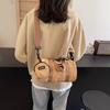 La popular bolsa de almohada Ruiying portátil de gran capacidad para el trabajo de este año, bolsa bandolera negra versátil para mujer, novedad Otoño/Invierno 2024