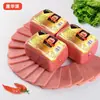 Presunto Fatiado para Sanduíche 2400g para uso doméstico, presunto fatiado delicioso pronto para comer para sanduíches, conteúdo líquido de 400g por peça, 2 peças