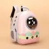 Mochila Transportadora Expandible para Gatos Trasera, Mochila Burbuja de Astronauta tipo Cápsula Espacial Aprobada por Aerolíneas, Transportadora Plegable para Viajes para Gatos, Gatitos y Perros Pequeños