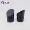 Pé de Mesa Oblíquo de 1 polegada 25mm Redondo para Tubo Redondo Pés de Mesa Redondos para Casa Pé Ferradura