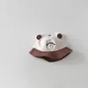 Sombrero de Bebé Qiunan 2026 Primavera Nuevo Estilo Ins Dibujo Animado Conejo Sombrero de Pescador para Niños y Niñas Sombrero de Cubo de Princesa para Bebé