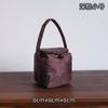 Bolsa de té de seda gruesa con brocado Erya, bolsa de té china simple, bolsa de almacenamiento para juegos de té de viaje de tela.