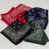 Lenços quadrados de algodão puro com estampa paisley feitos sob medida da fábrica de origem, impressão sob demanda, produção em massa de lenços de cabeça, amostragem rápida disponível