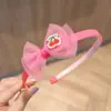 Diadema con Dientes de Niña Transfronteriza Cabeza de Cereza, Antideslizante, Pinza para el Cabello, Diadema de Lazo para el Cabello Infantil, Accesorios para el Cabello de Princesa