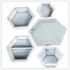 Molde de Proteção de Talude Hexagonal Plano Spot Projeto de Conservação de Água Tijolo Hexagonal Sólido Cimento Hexagonal Molde de Processo de Moldagem por Injeção