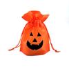 Nuevas Bolsas de Tela No Tejida con Cordón Lindas de Halloween Bolsas de Regalo con Cordón de Halloween Bolsas para Dulces de Halloween al por Mayor