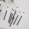 Suministros del Fabricante Nuevo Pincel de Maquillaje Pincel Individual para Sombras de Ojos Pincel Portátil de Doble Punta para Sombras de Ojos Herramienta de Belleza