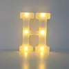 Carta Lâmpada Inglês Número Amor Romântico Surpresa Feliz Aniversário Proposta Layout Suprimentos Criativos Cena Lâmpada Decorativa