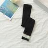 Leggings de verano para bebé, de algodón fino, transpirables, para niñas, con aire acondicionado, largos de malla de nueve puntos