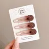 Presilha Lateral Simples de Acrílico para o Dia a Dia, Grampo Versátil Estilo Coreano para Mulheres, Novo Acessório de Cabelo Requintado para o Início da Primavera, Grampo Elegante