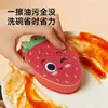 Estropajo de Esponja de Fruta Creativo Paño Mágico Especial Grueso para Lavar Platos Cepillo para Ollas Trapo de Limpieza Doble Cara