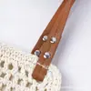 Nuevo Bolso Tejido Estilo Coreano Bolso Tejido de Paja Bolso de Mujer Artístico Retro Perezoso Vacaciones Playa Bolso de Hombro Bolso Tote