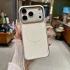 Aplicable a iPhone 18 Pro Max Funda de Teléfono con Textura de Lichi Magnética Delgada Ligera Apple 17 Cubierta Protectora Anticaídas Transfronteriza