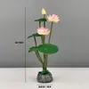 Decoración de Plato de Sashimi, Guarnición de Plato Frío para Catering de Hotel, Decoraciones de Flores y Hierbas de Plástico para Platos, Adornos Pequeños, Flor de Ciruelo de Invierno