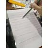 Enviar regla de cuadrícula para transferencia de calor A4 pluma caligráfica una regla para dibujar líneas y cuadrículas pluma caligráfica de letra regular pequeña recambios tablero para rayar otros