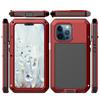 Capa de Celular Metálica à Prova de Três Elementos para iPhone 14 Promax Apple 14 À Prova d'Água, Anti-queda, Anti-choque Capa Protetora
