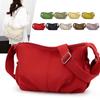 Bolso de Hombro Cruzado de Tela Oxford Bolso Dumpling Moda Casual para Mujer Bolsa de Viaje de Nailon Repelente al Agua Lona Bolsa de Madre