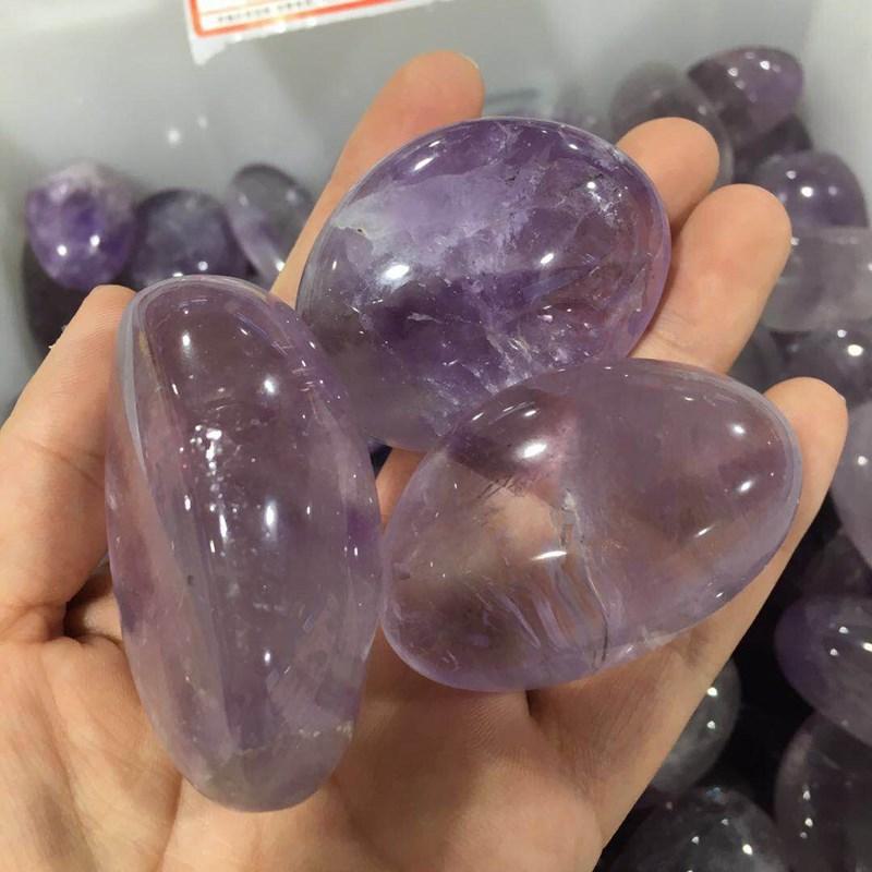 Amethyst palm stones (2)