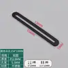 Suporte angular ajustável com furo longo conector móvel de cabeça dupla suporte de ângulo reto em L de 90 graus dispositivo anti-tombamento de armário cantoneira