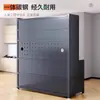 Estante de almacenamiento de cocina de gabinete, aparador integrado, montado en la pared, de pie, multifuncional, gabinete multicapa con microondas
