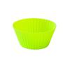Forma redonda de silicone Mafen de 7 cm para bolo, torta de ovo, pudim, bolo de arroz, sobremesa, forma para assar