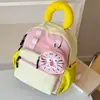 2026 Verão Novo Modelo Viagem Infantil Mochila Pequena Leve Color Block Jardim de Infância Mochila de Nylon Moda Bolsa Escolar