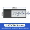Etiqueta de Estante Magnética Fuerte Tarjeta Contadora Material de Succión Magnética Etiqueta de Material de Almacén de Tarjetas con Papel Interior Imán Suave